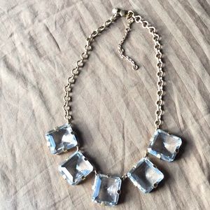 J. Crew stunning crystal necklace.